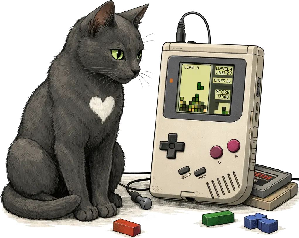 Akata joue à Tetris pour trouver la bonne solution