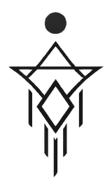 Symbole symétrique de la marque, kanjis Go et Roku, enseignement des maîtres